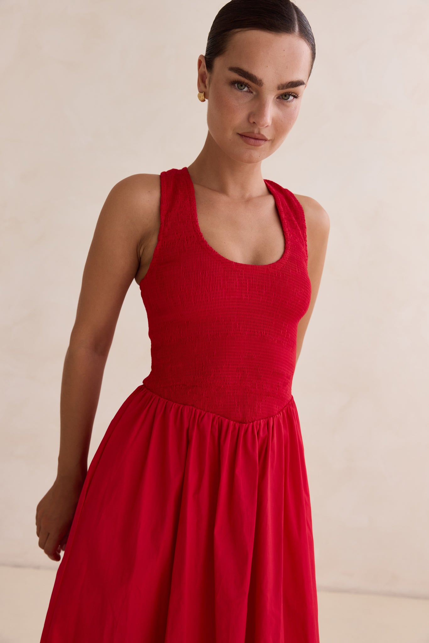 Soneva Maxi Dress (Red)