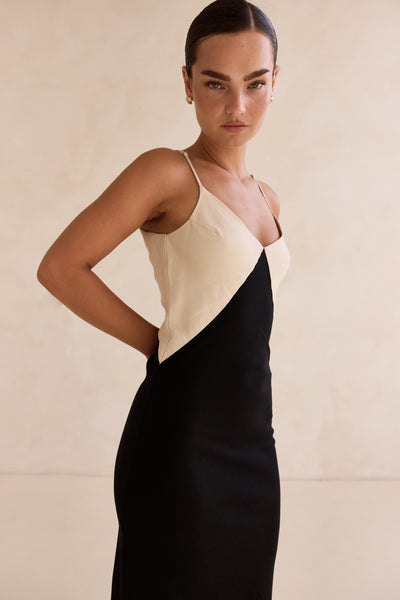 Sabine Maxi Dress (Black)