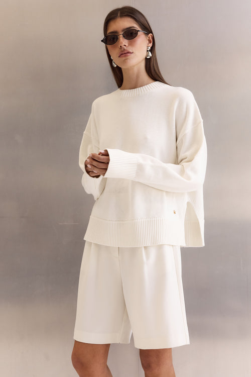 Emberley Knit Jumper (Cream)