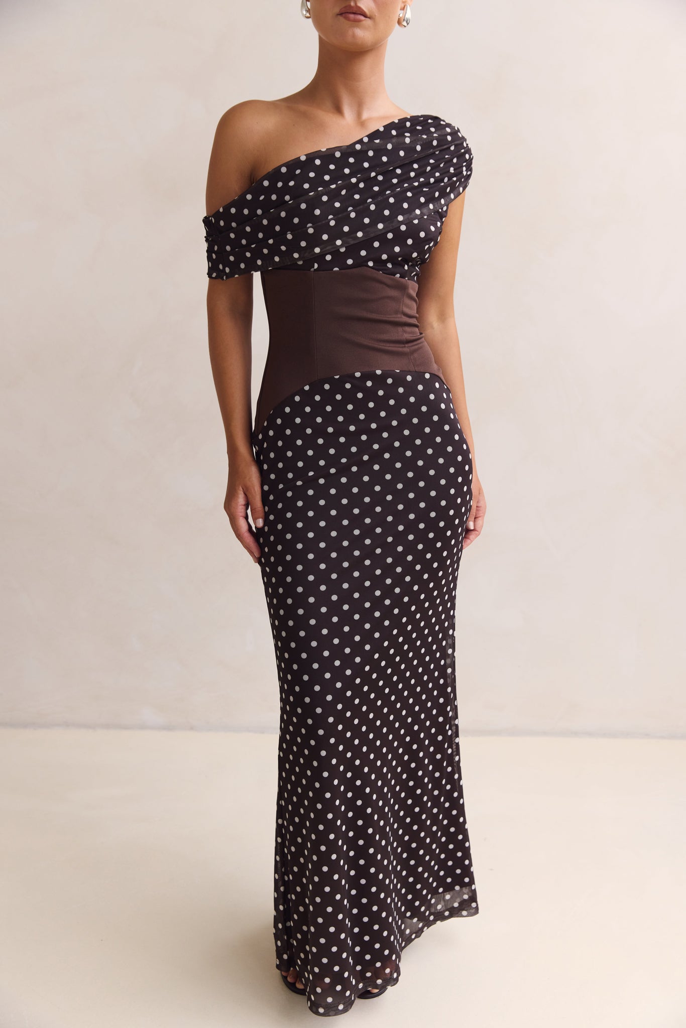 Rochelle Maxi Dress (Chocolate)