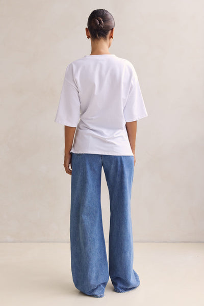 Zaira Knot Tee (White)