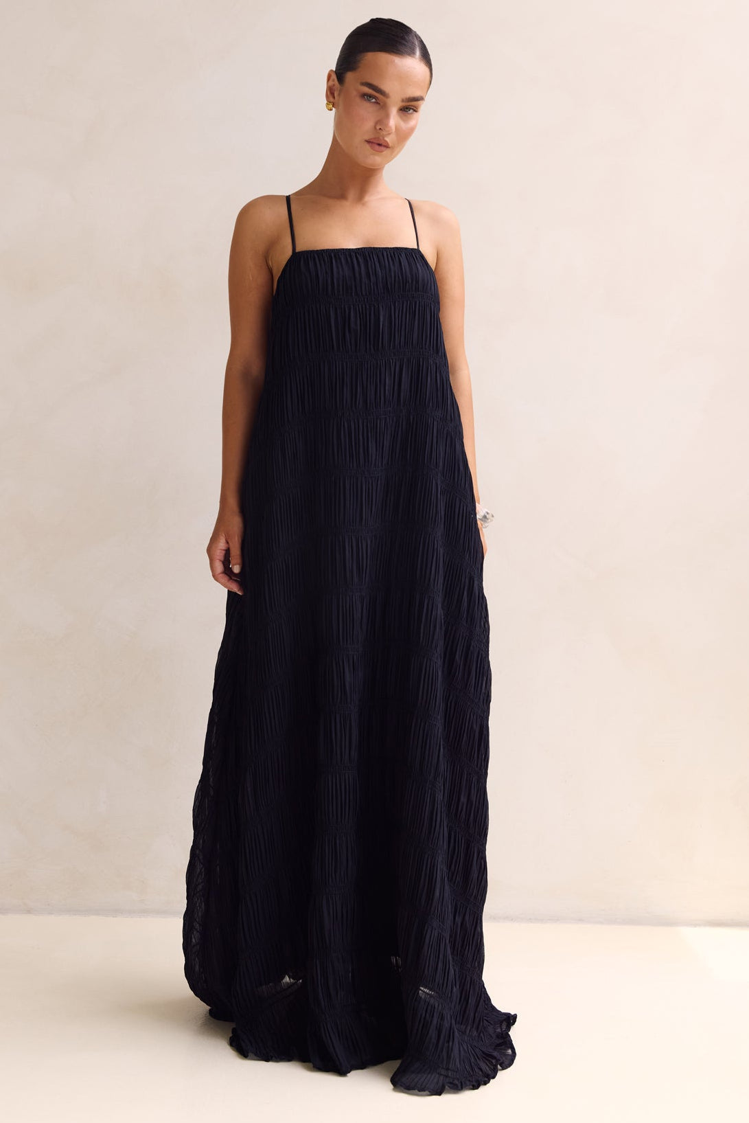 Alina Maxi Dress (Black)