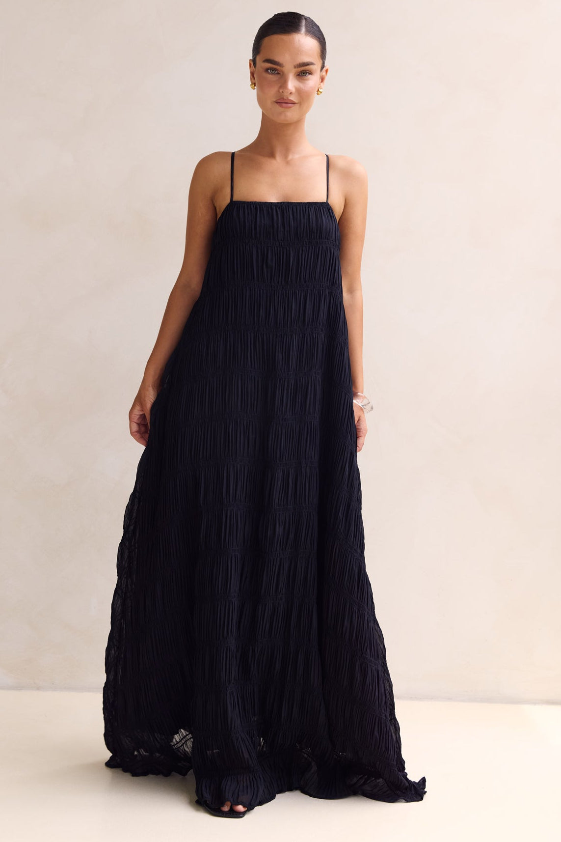 Alina Maxi Dress (Black)