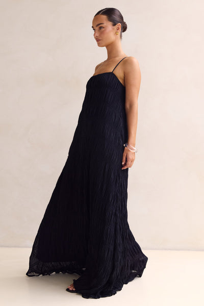 Alina Maxi Dress (Black)