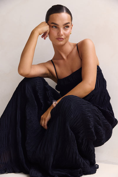 Alina Maxi Dress (Black)