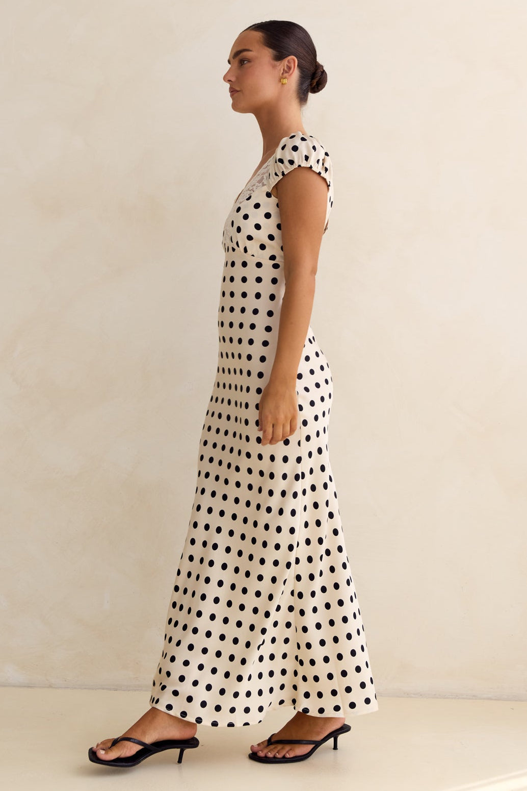 Jude Midi Dress (Cream)