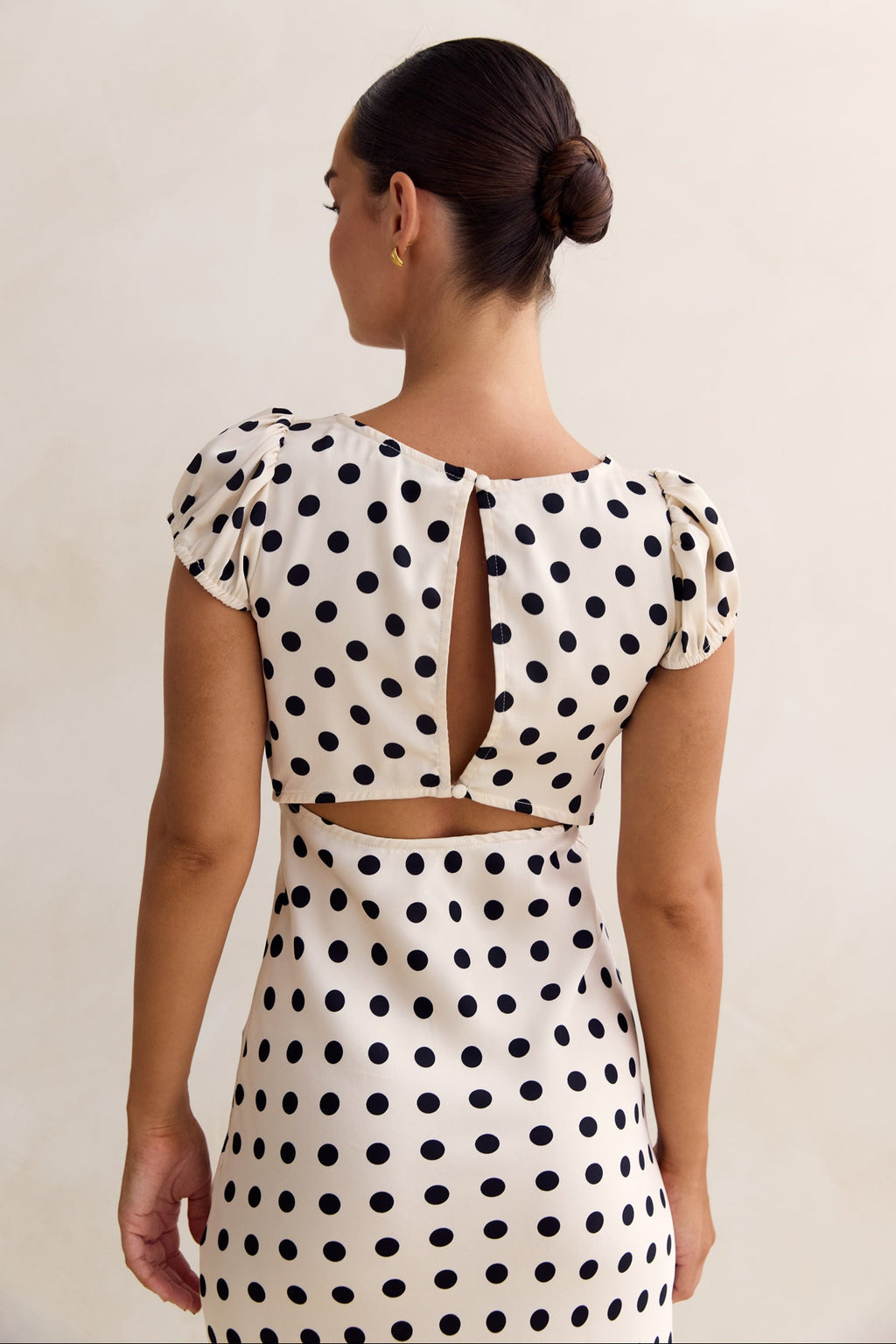 Jude Midi Dress (Cream)