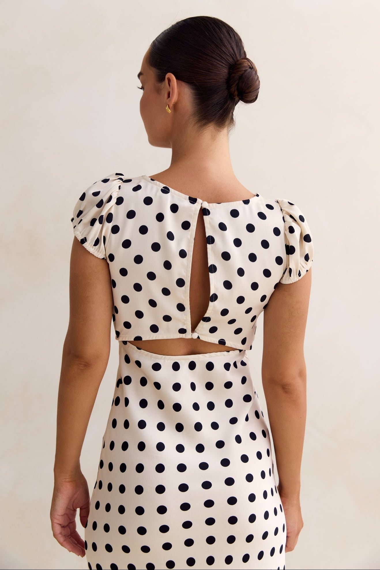 Jude Midi Dress (Cream)