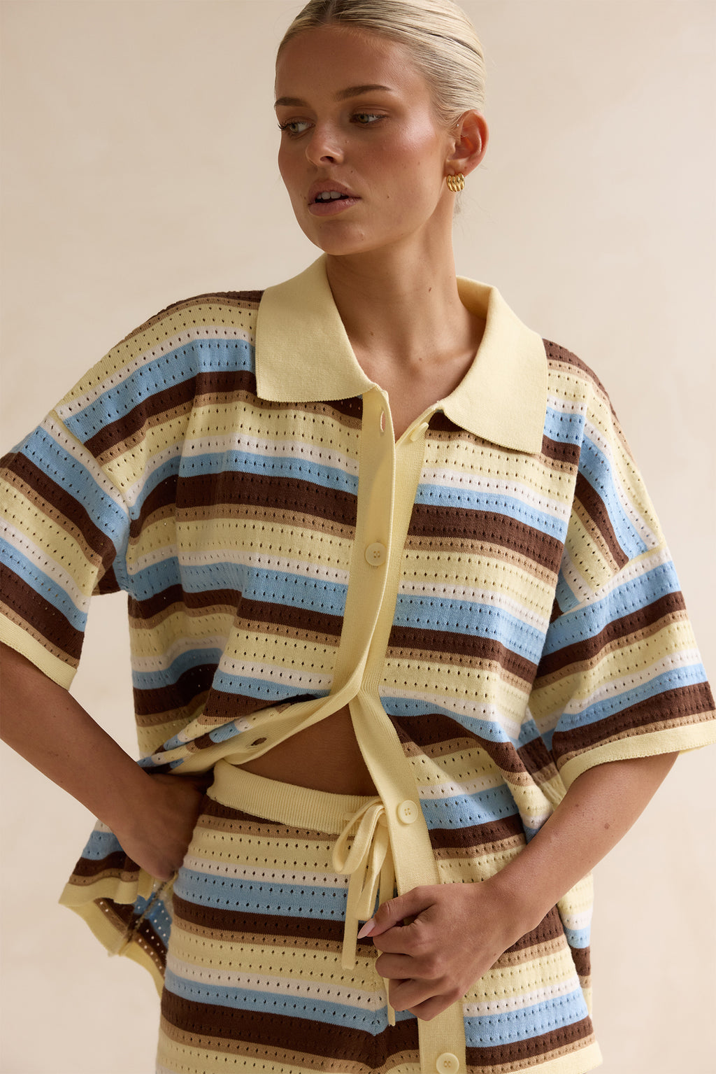 Harmony Knit Shirt (Mallorca Stripe)