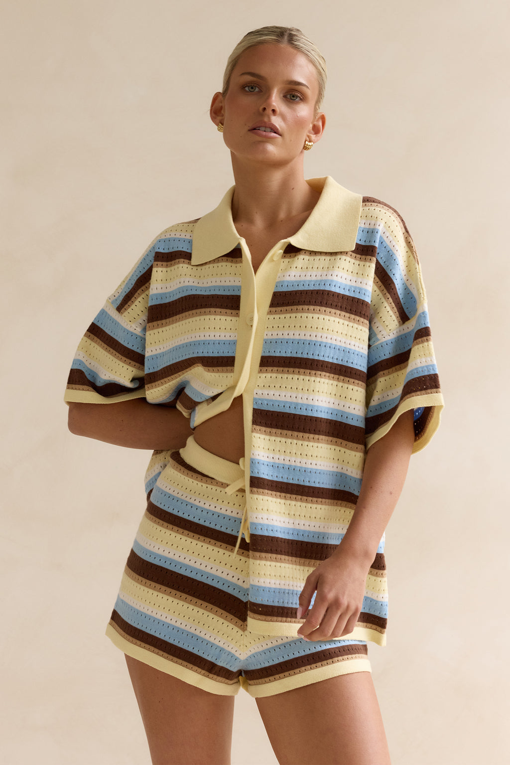 Harmony Knit Shirt (Mallorca Stripe)