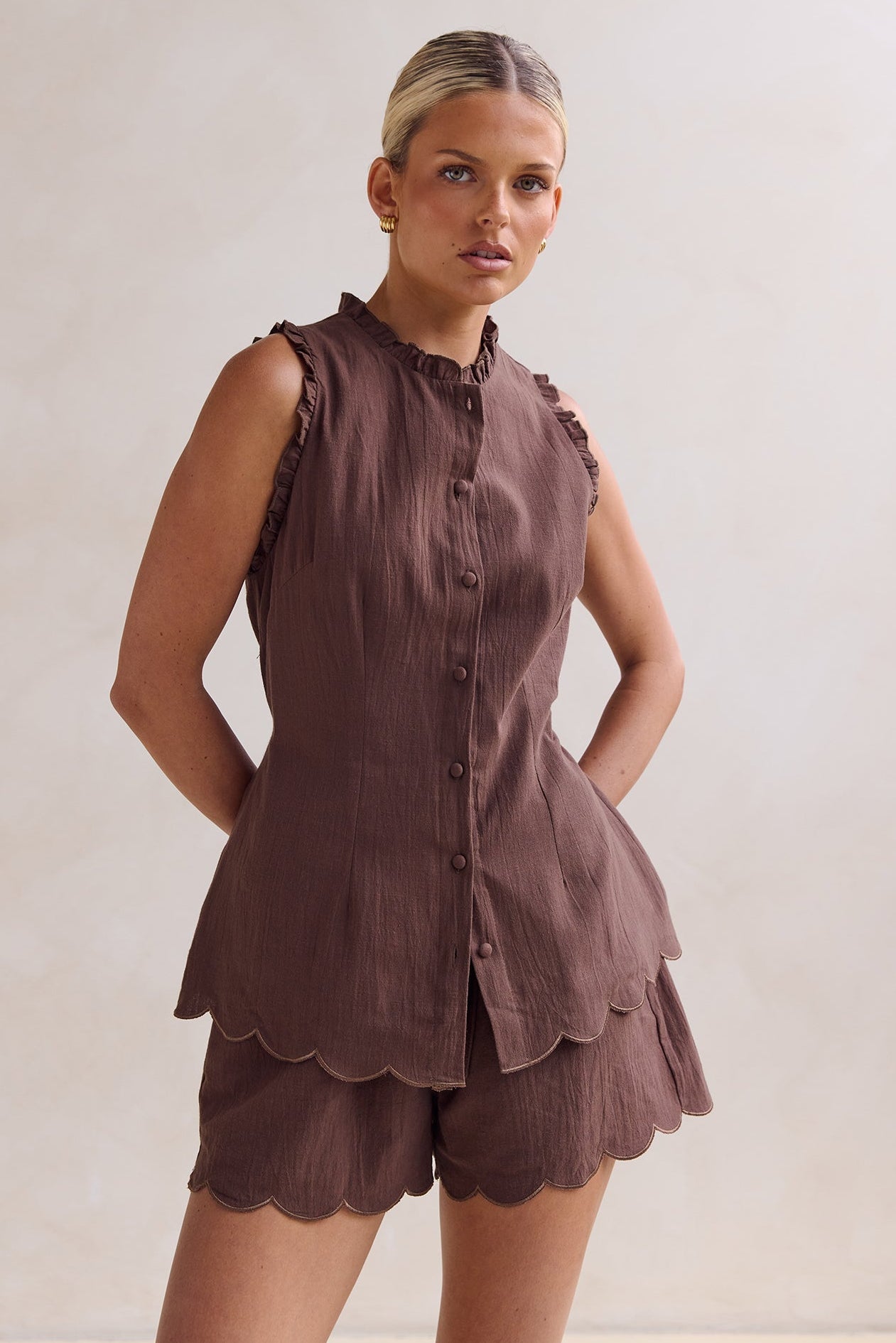 Romeo Top (Chocolate)