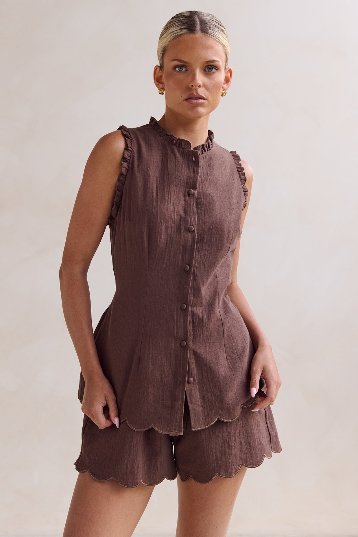 Romeo Top (Chocolate)