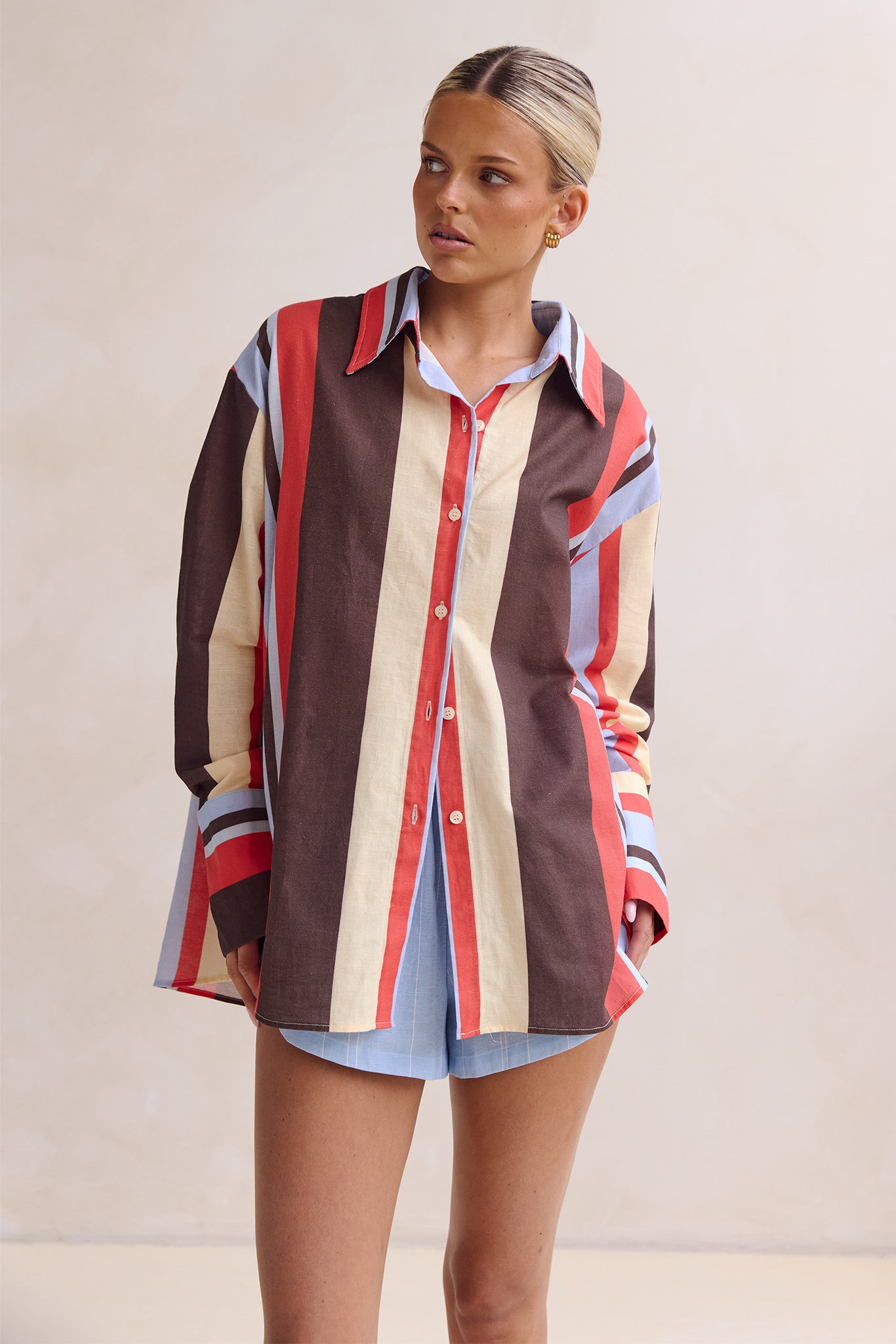 Ruby Shirt (Soleil Stripe)