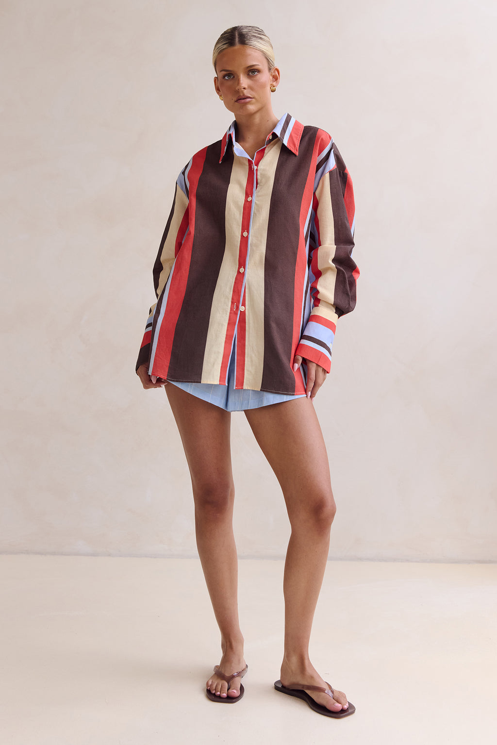 Ruby Shirt (Soleil Stripe)
