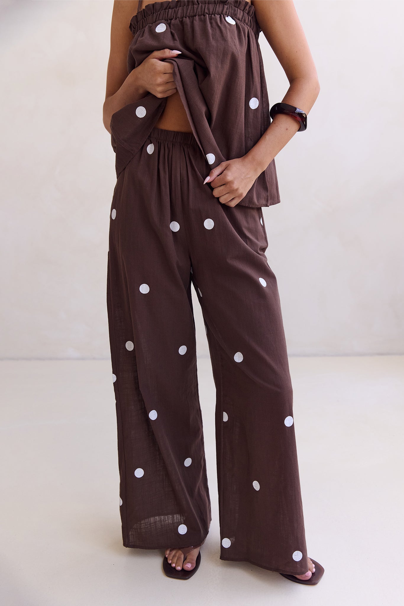 Anya Set (Chocolate Polka)