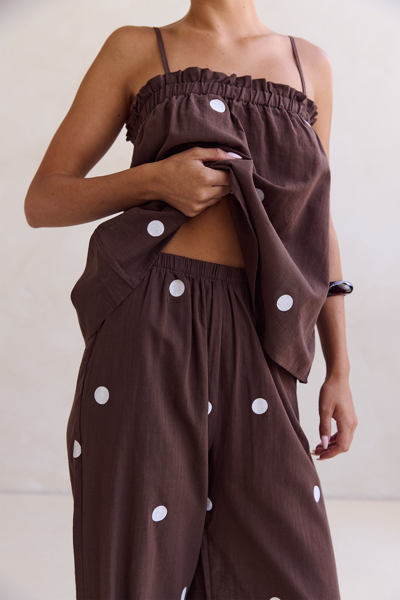 Anya Set (Chocolate Polka)