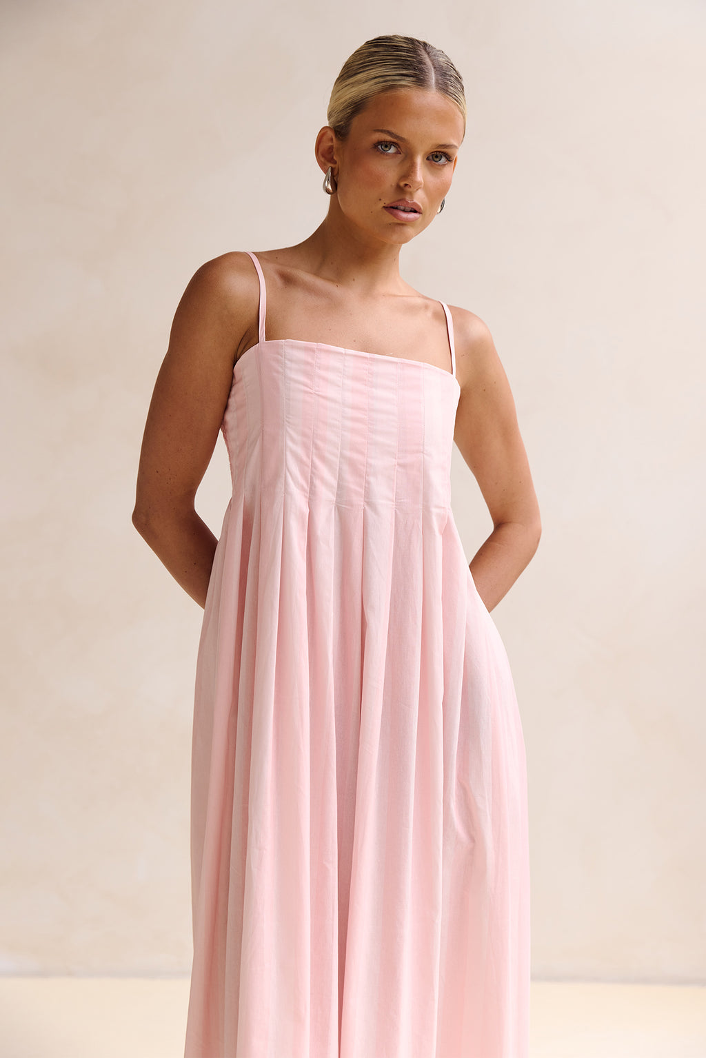 Ajey Maxi Dress (Pink)