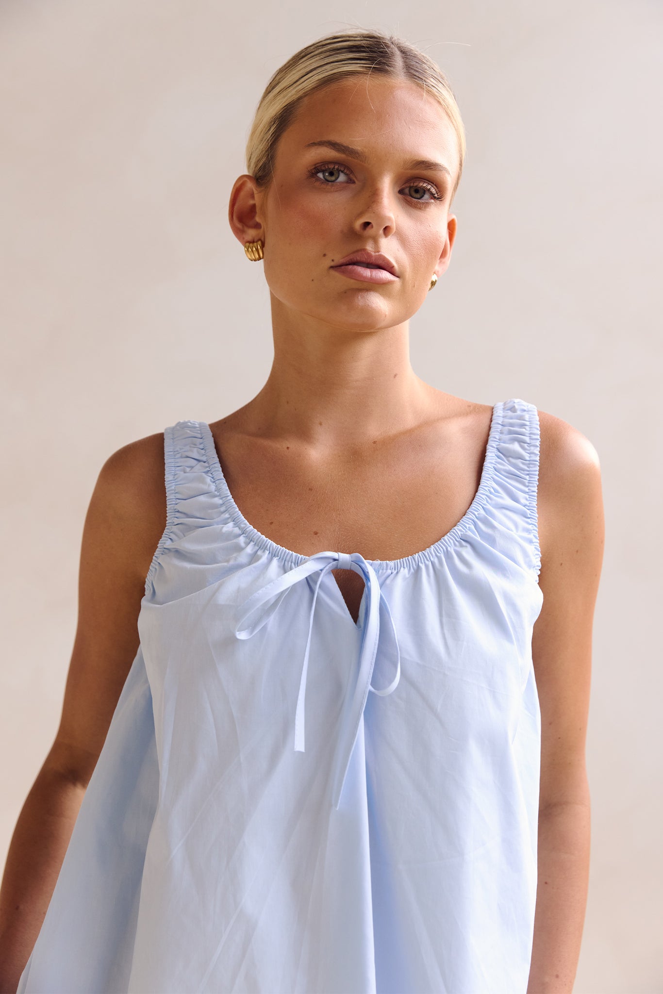 Hana Mini Dress (Blue)