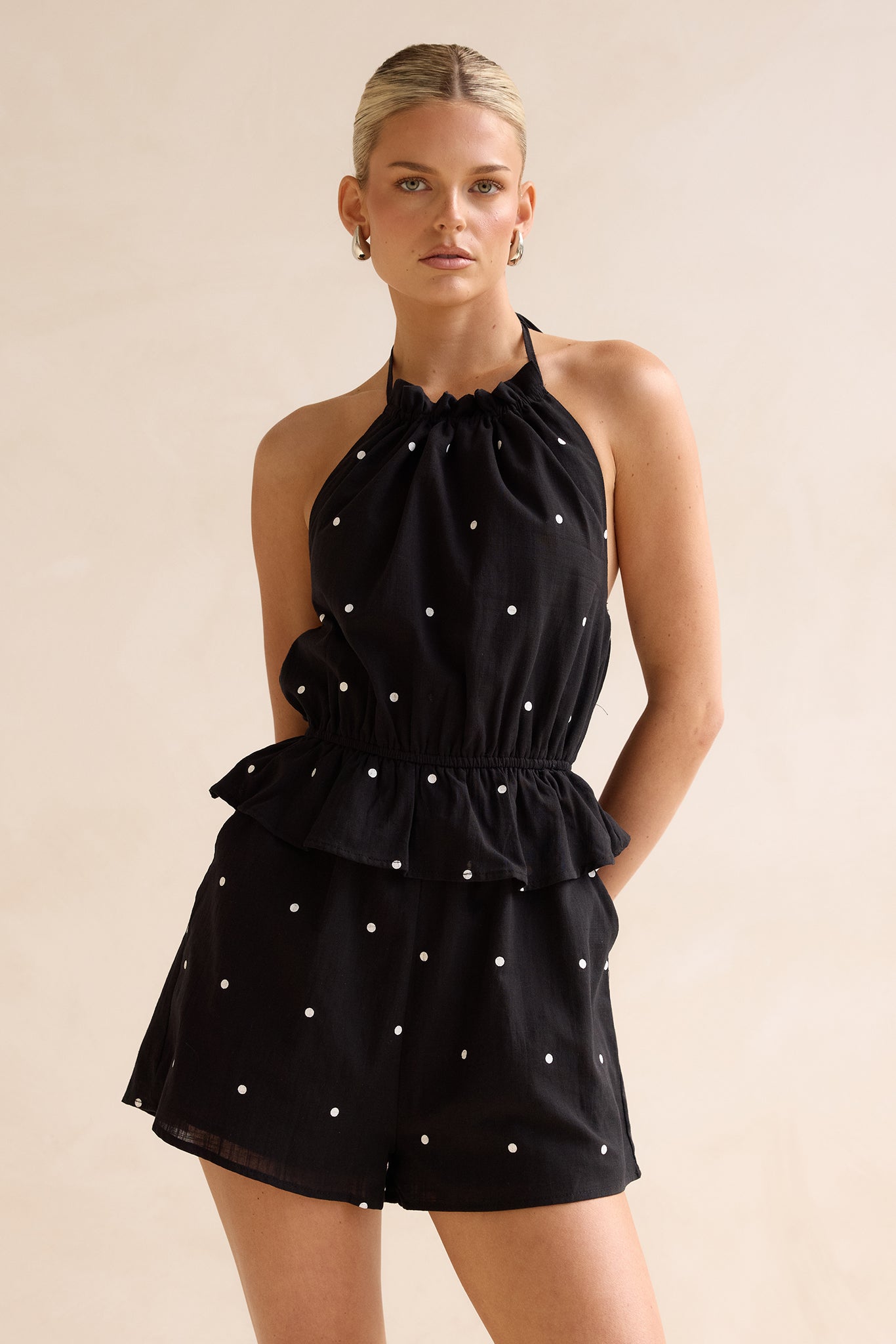 Chloe Playsuit (Black)