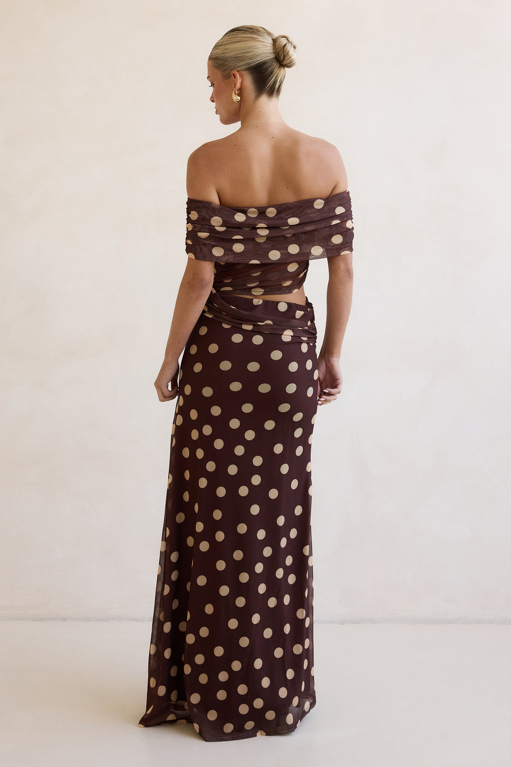 Arlette Maxi Dress (Chocolate)