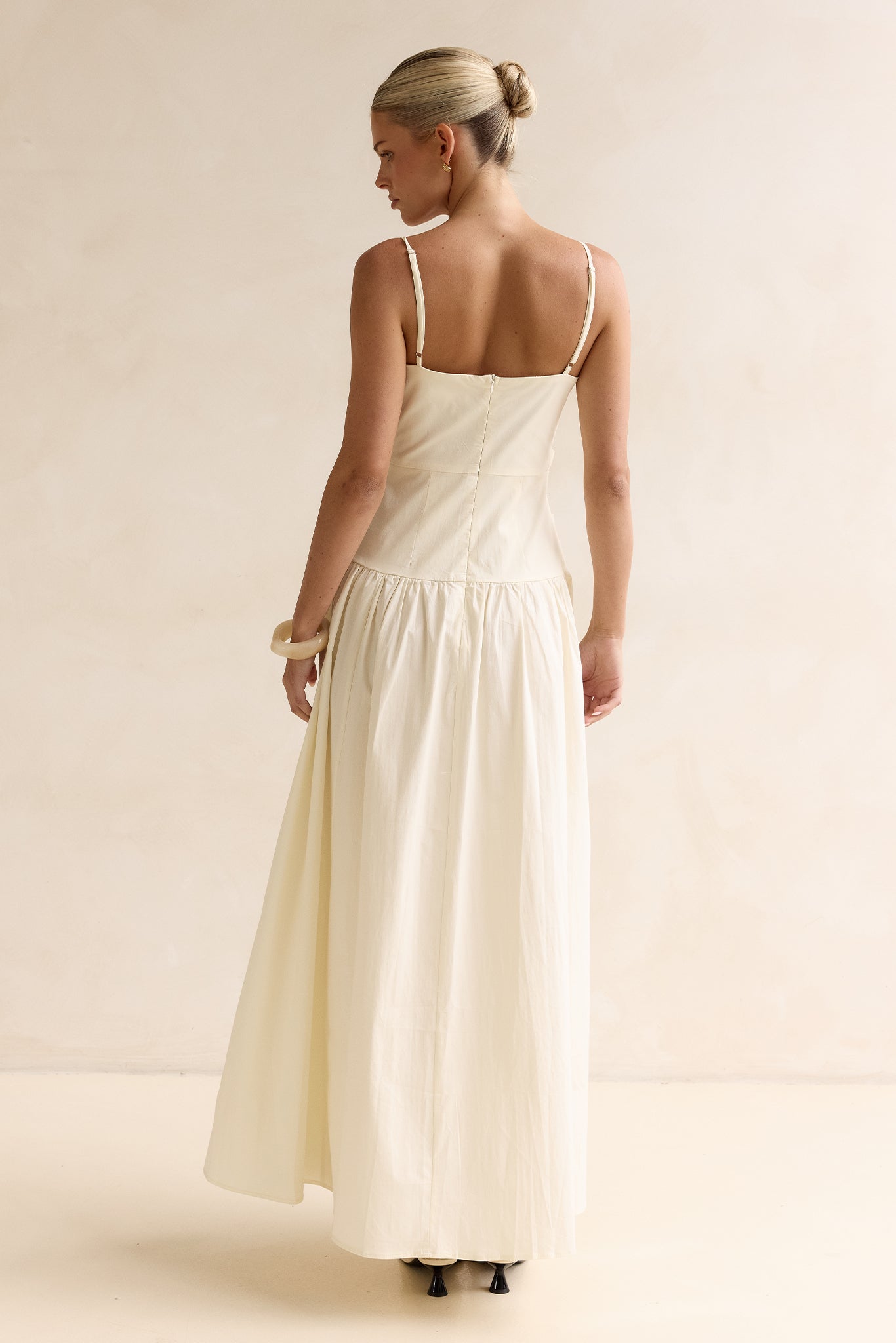 Pearl Maxi Dress (Butter)