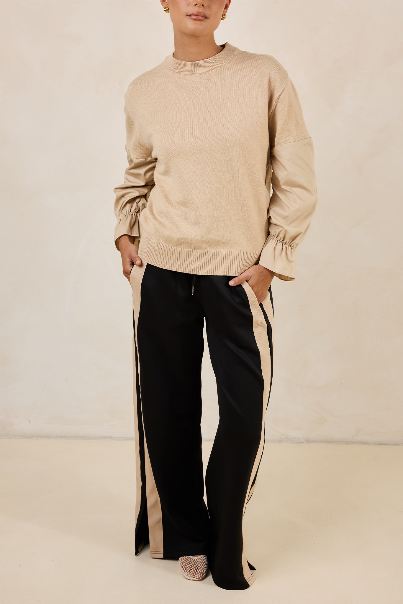 Maverick Top (Beige)