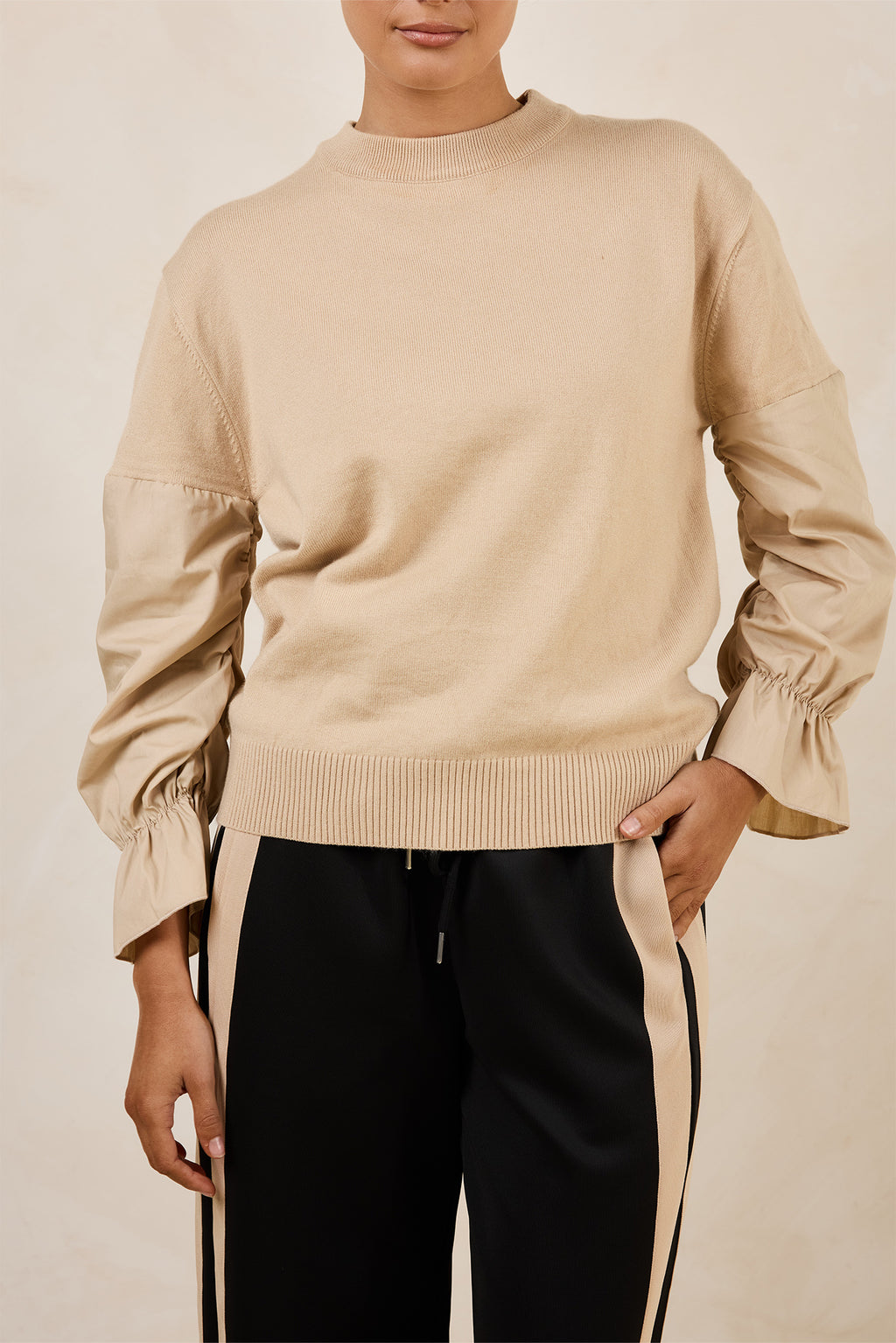 Maverick Top (Beige)