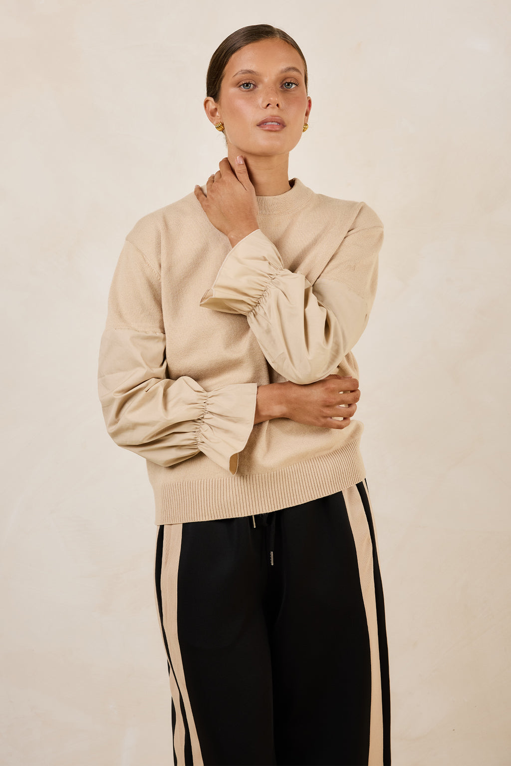 Maverick Top (Beige)