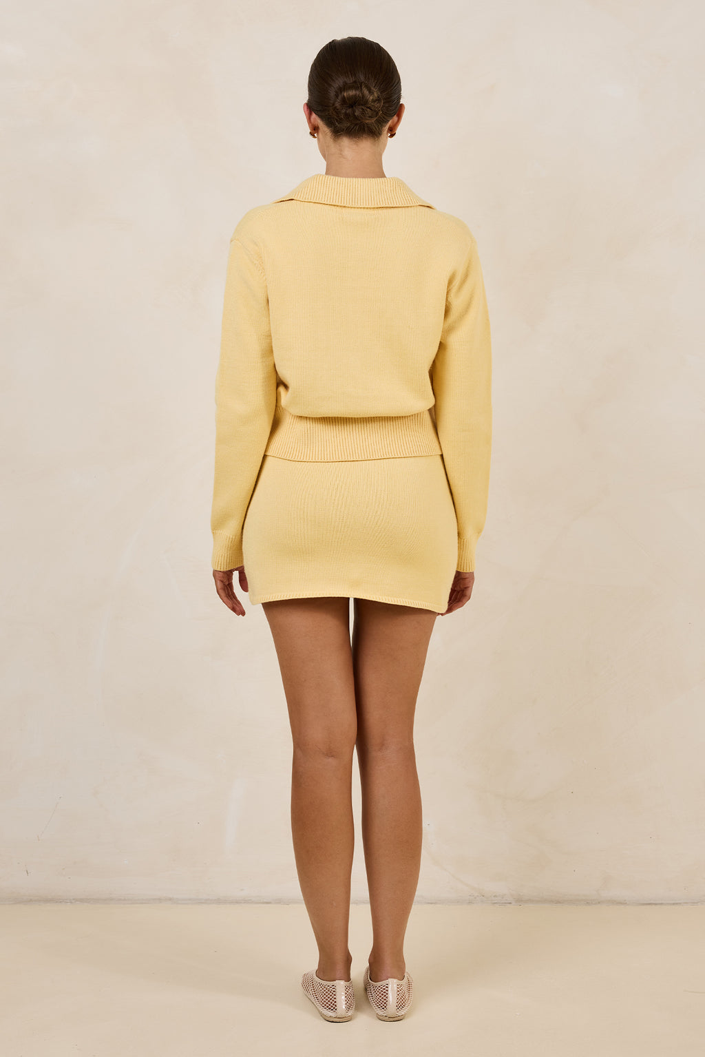 Sophia Knit Set (Yellow)
