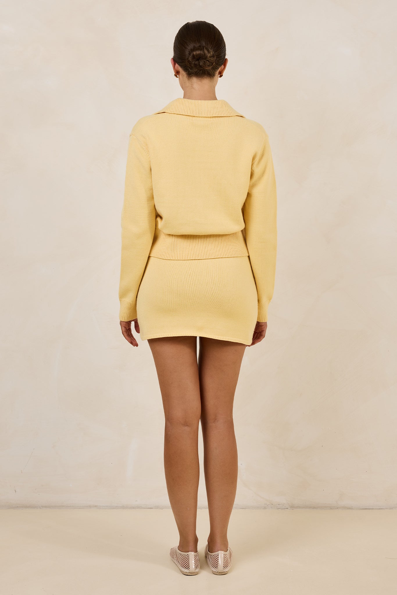 Sophia Knit Set (Yellow)