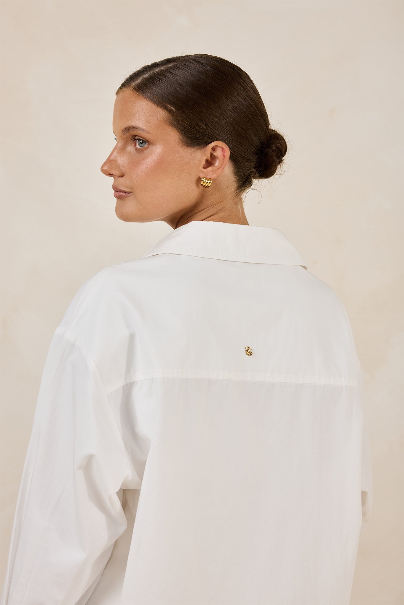 Theo Classic Cotton Shirt (White)