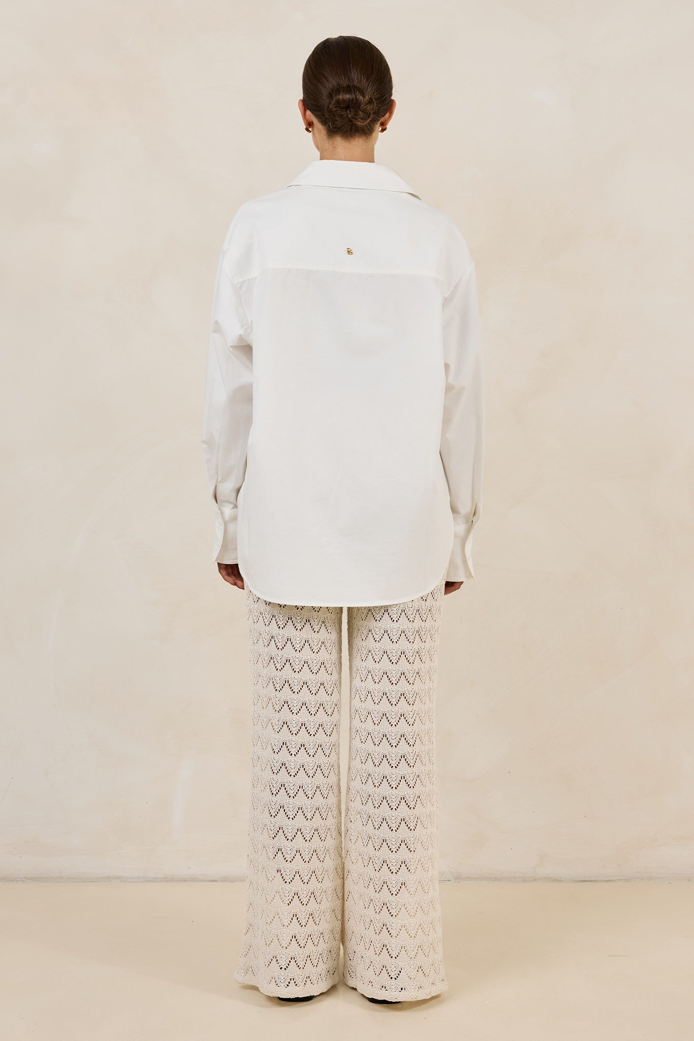 Theo Classic Cotton Shirt (White)