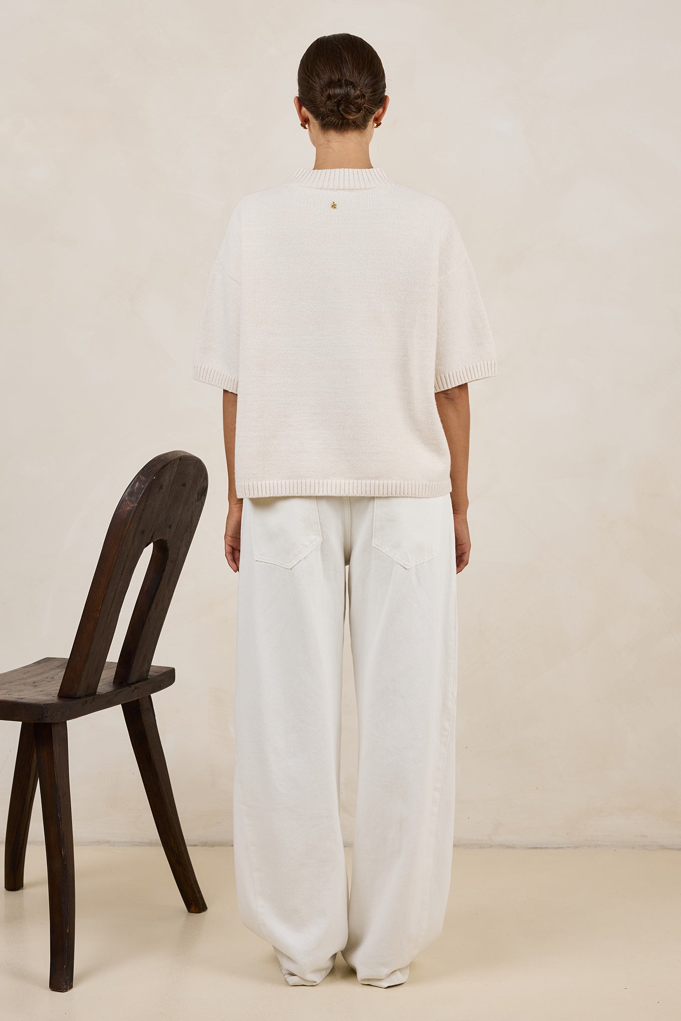 Sadie Knit Cardigan (Cream)