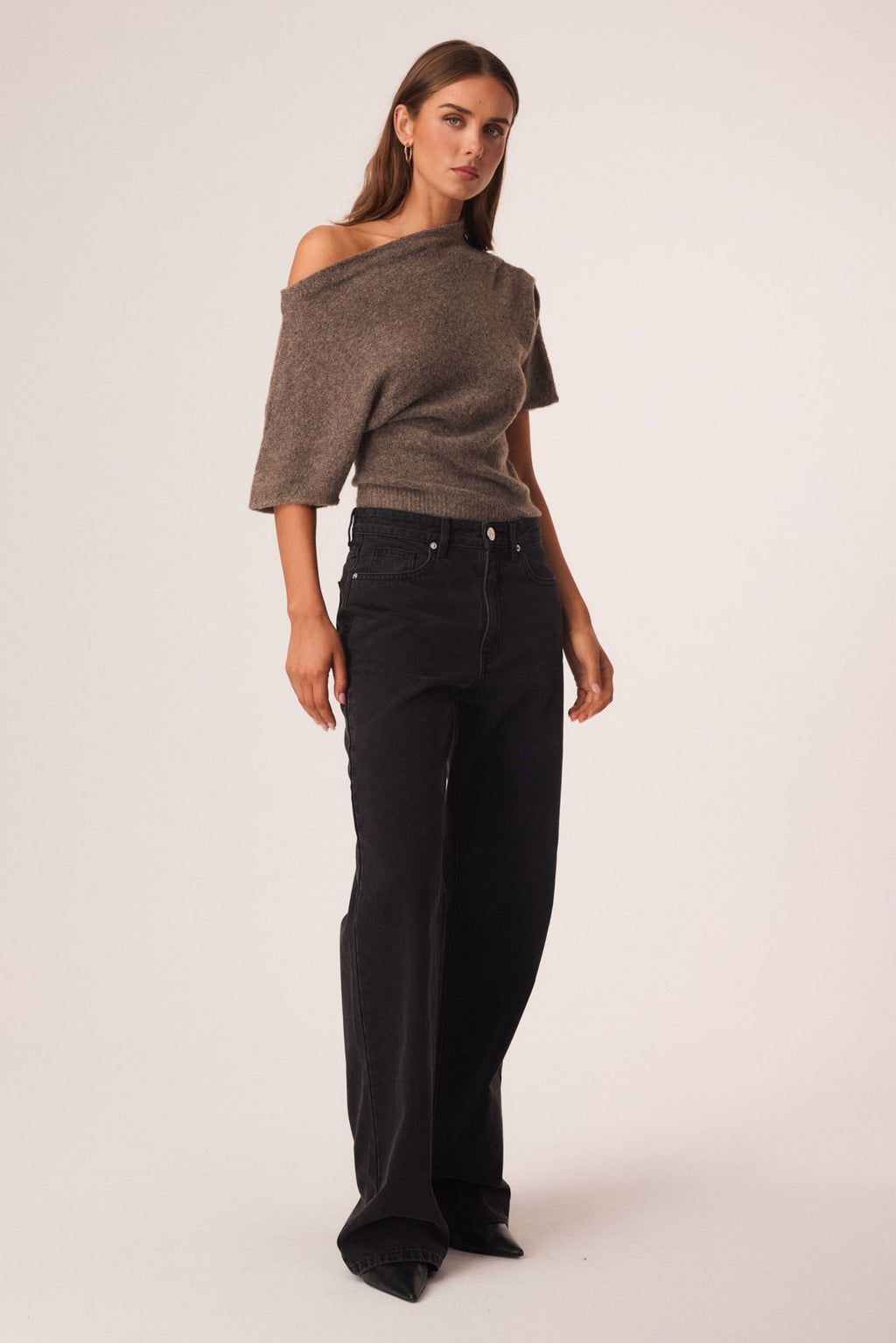 Wilda Knit Top (Ash)
