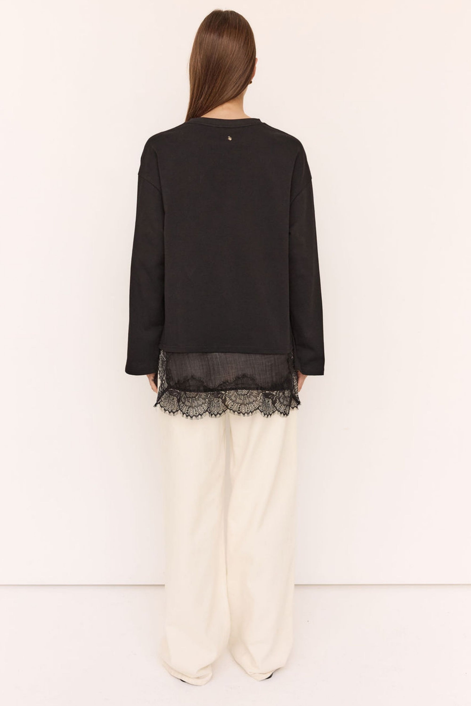Remi Lace Top (Black)