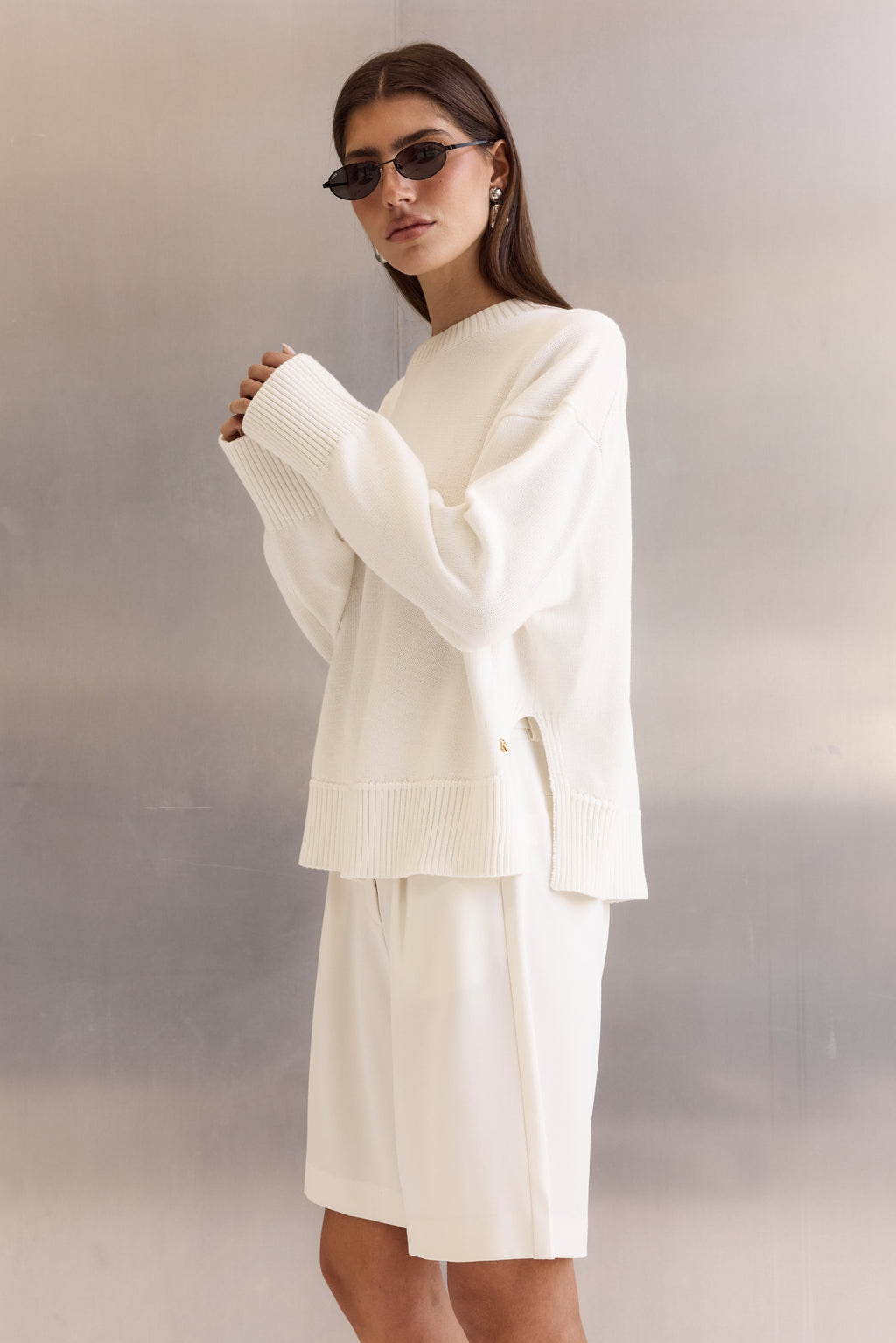 Emberley Knit Jumper (Cream)