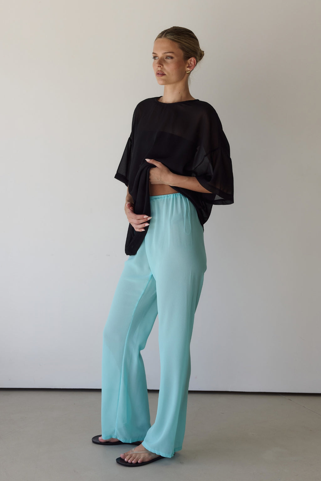 Elodie Pant (Aqua)
