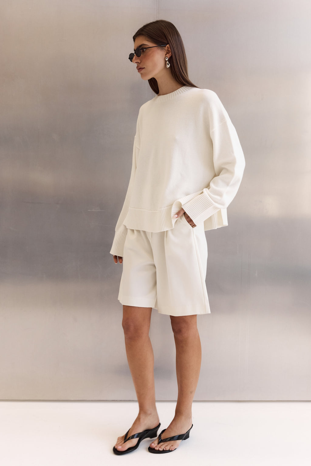 Emberley Knit Jumper (Cream)