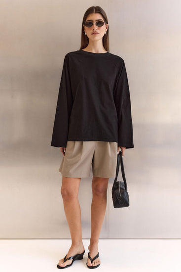 Levi Long Sleeve Tee (Black)