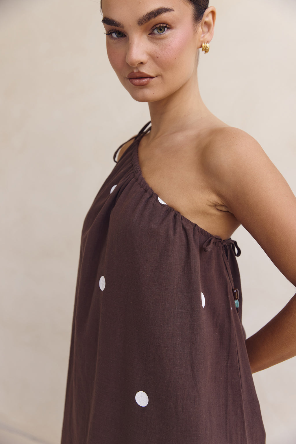Cassian Maxi Dress (Chocolate)