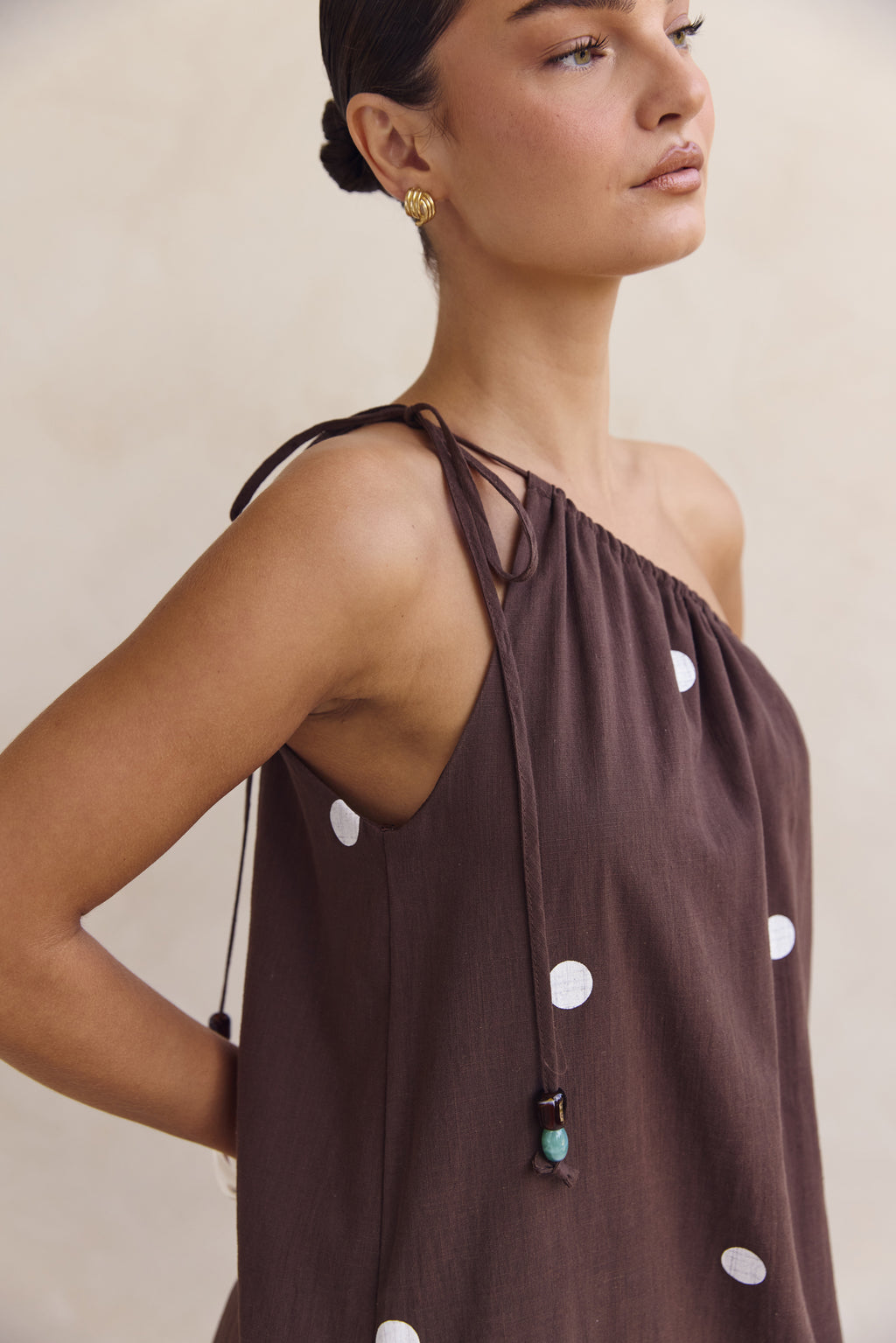 Cassian Maxi Dress (Chocolate)