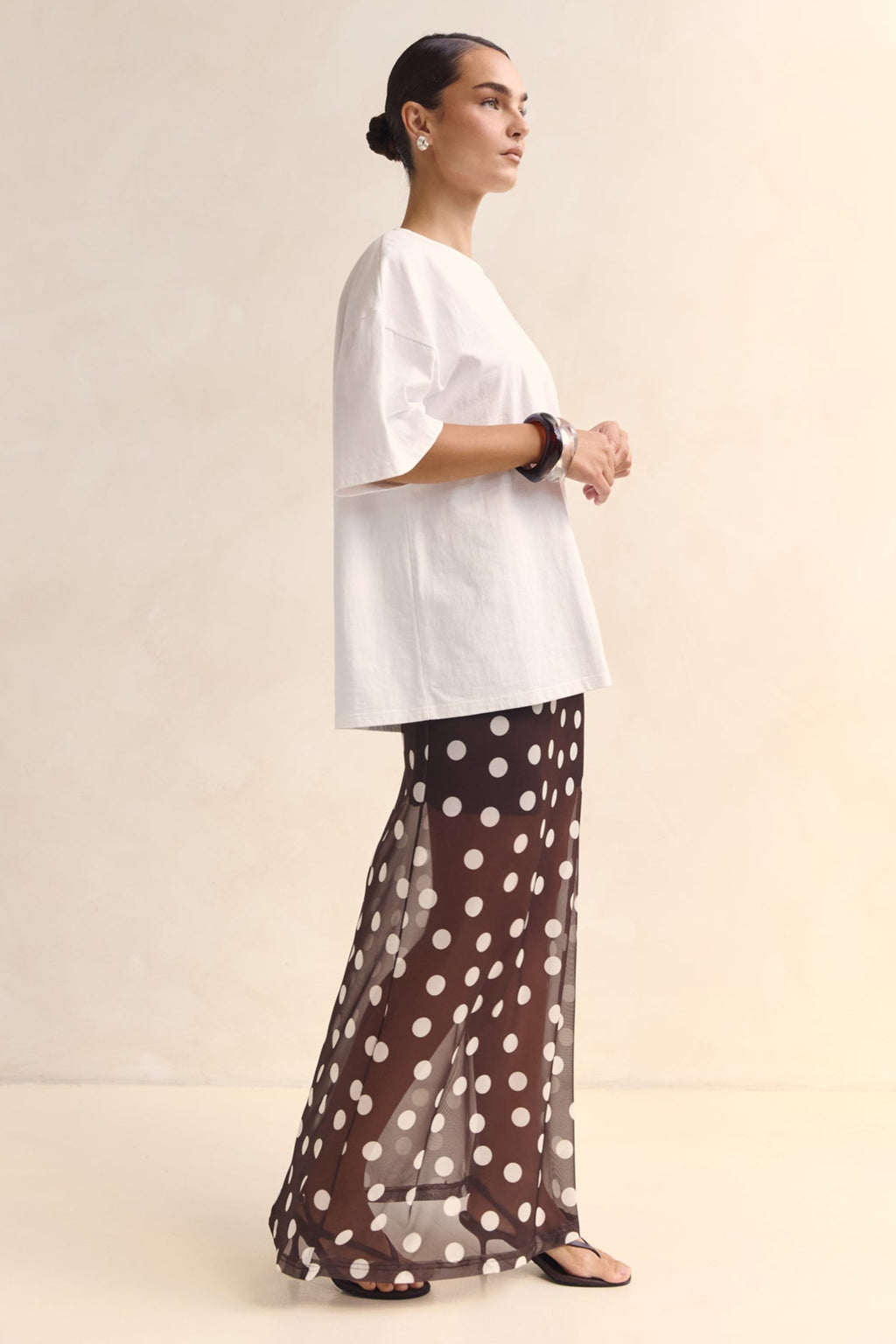 Leni Maxi Skirt (Chocolate)