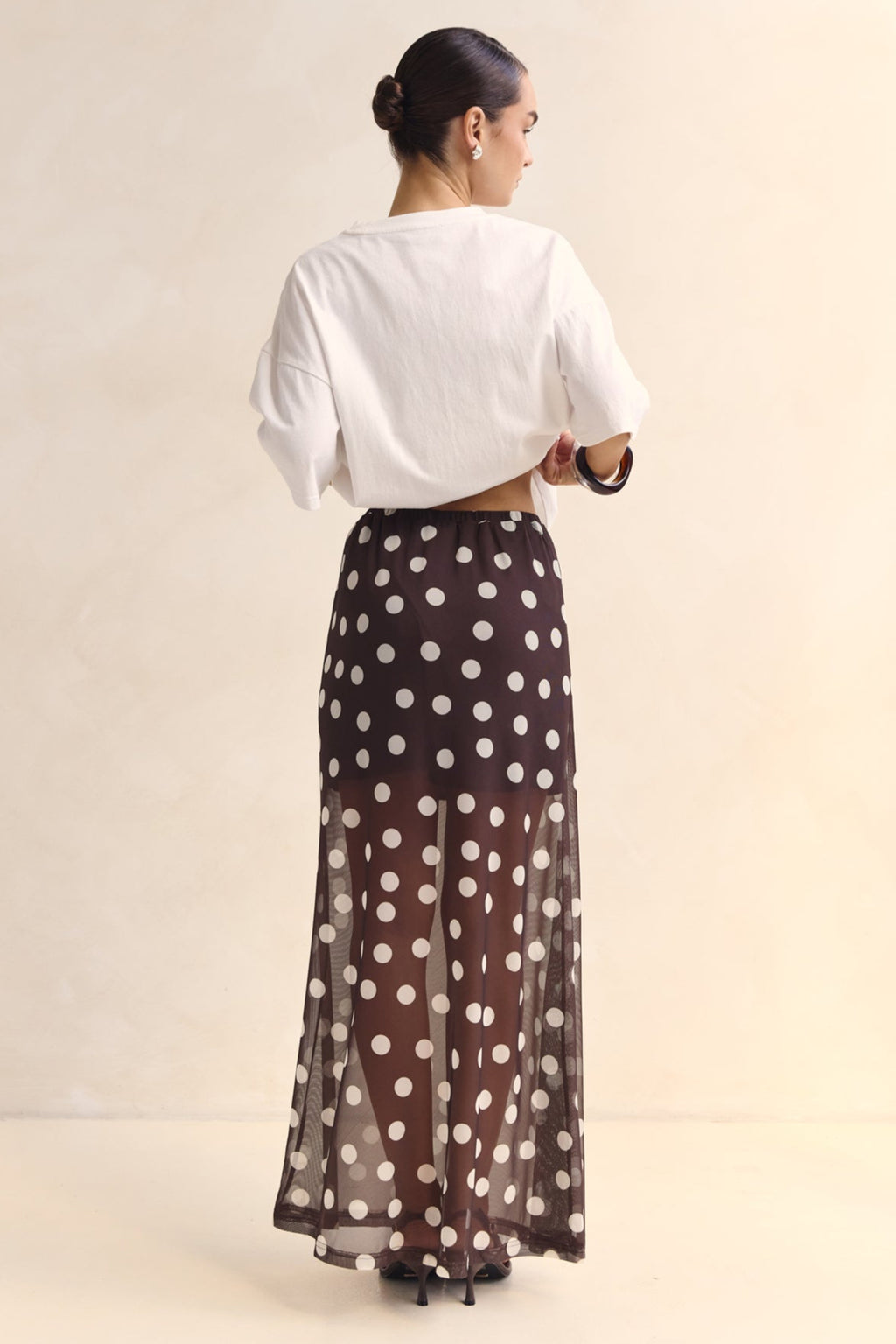 Leni Maxi Skirt (Chocolate)