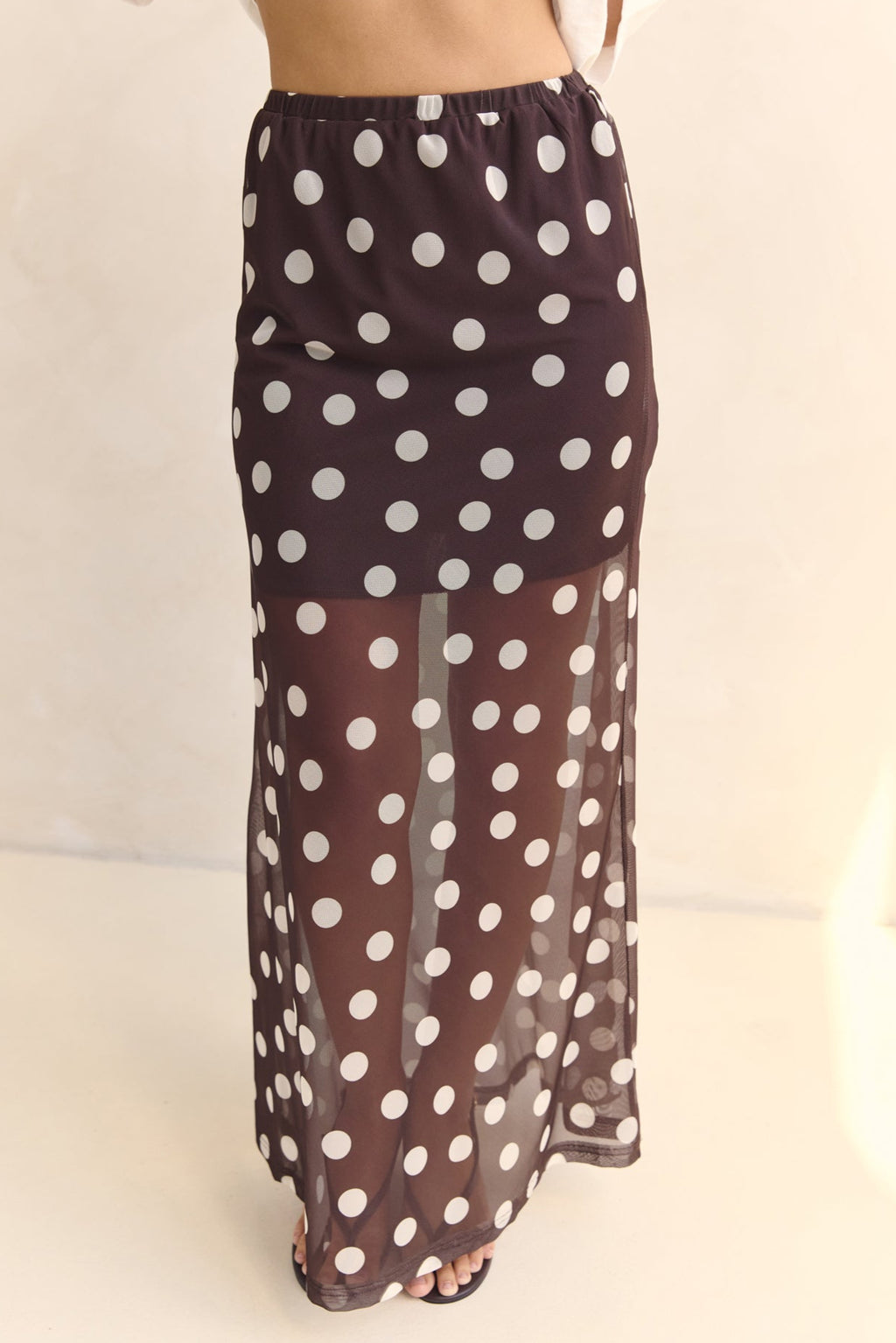 Leni Maxi Skirt (Chocolate)