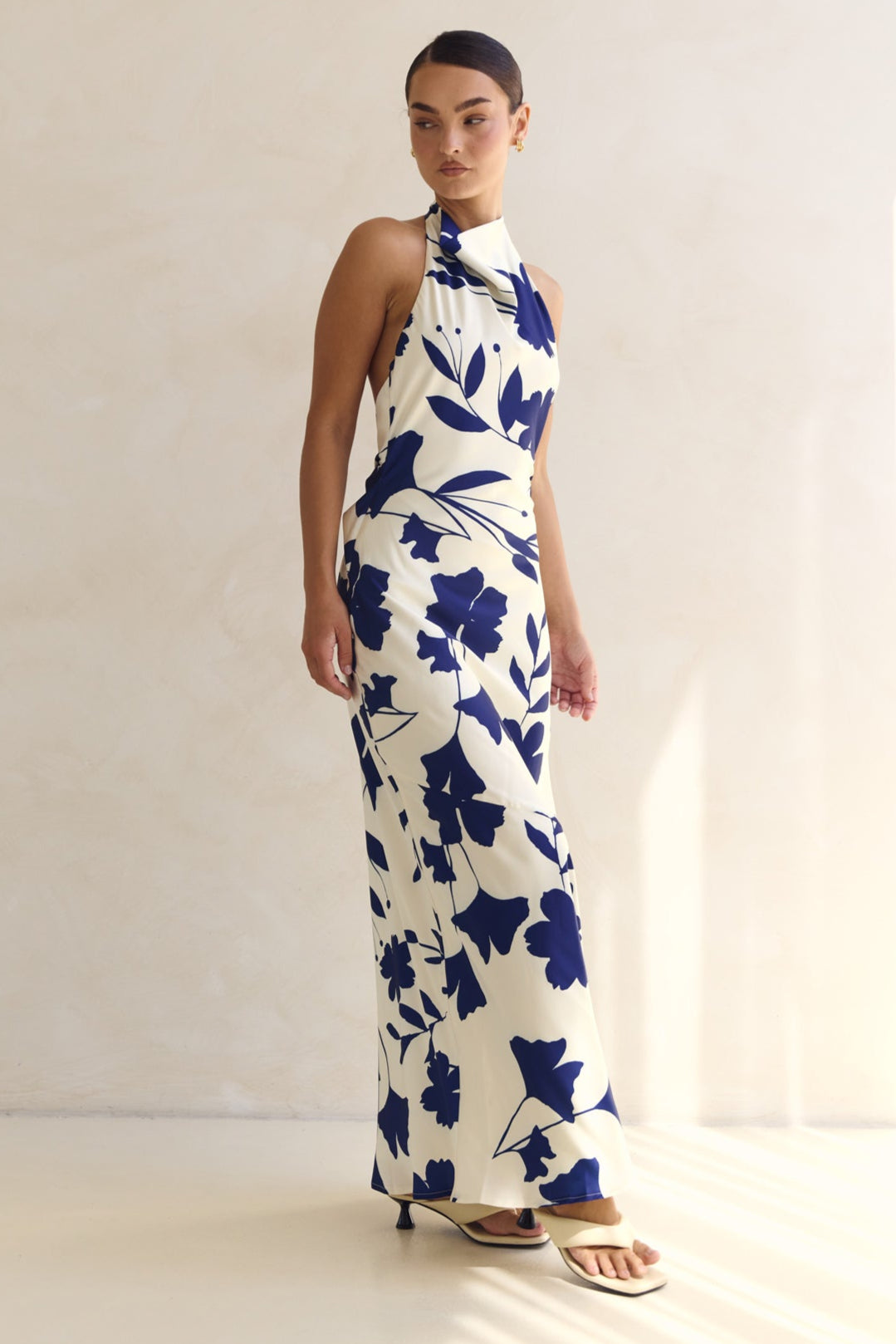 Kaelen Maxi Dress (Cream)