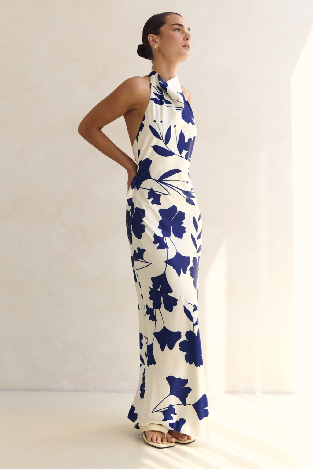 Kaelen Maxi Dress (Cream)