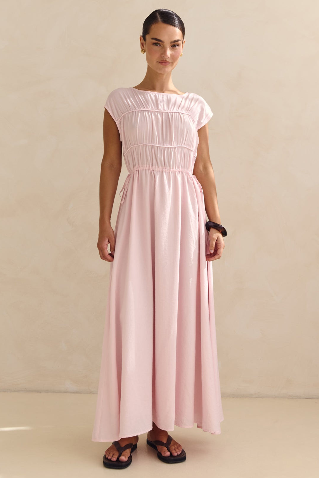 Elle Maxi Dress (Pink)