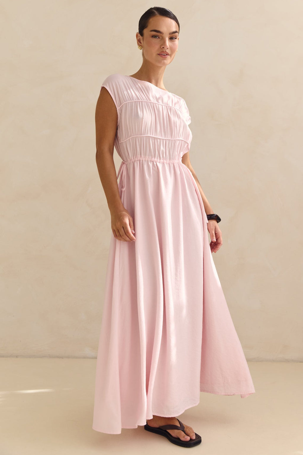 Elle Maxi Dress (Pink)
