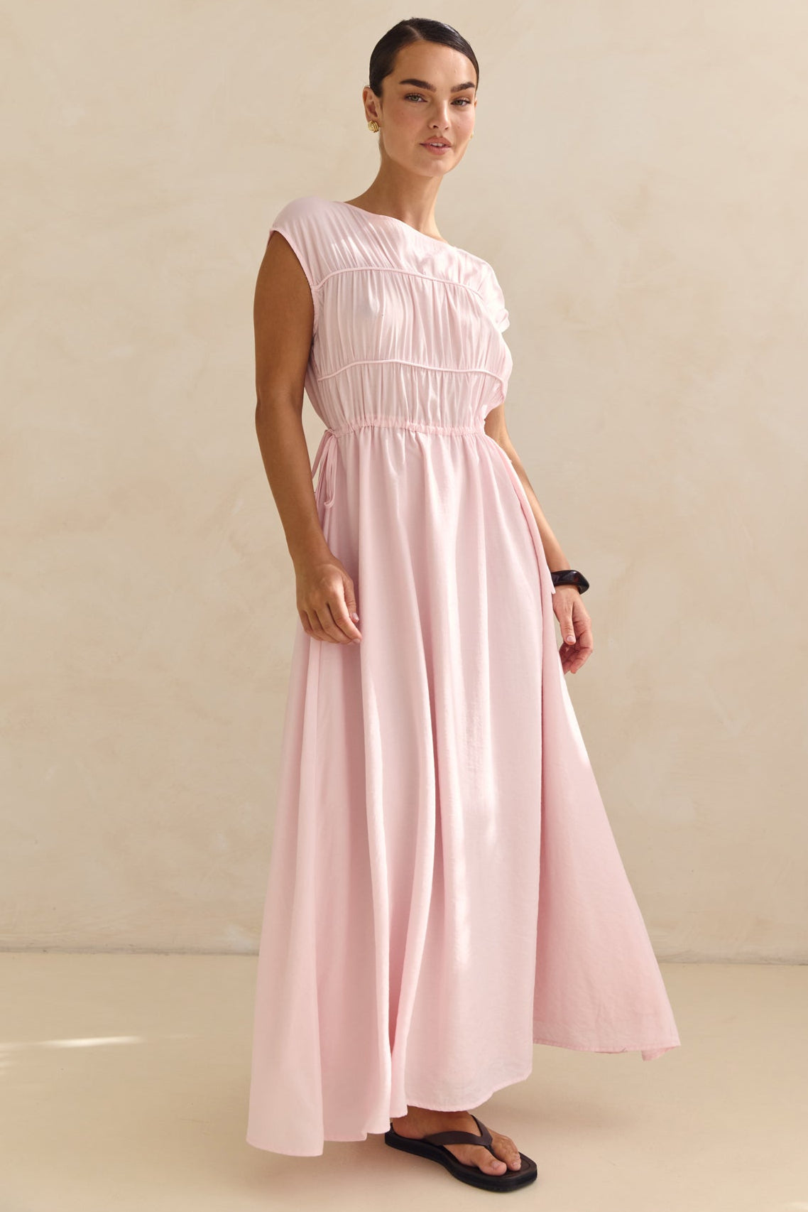 Elle Maxi Dress (Pink)