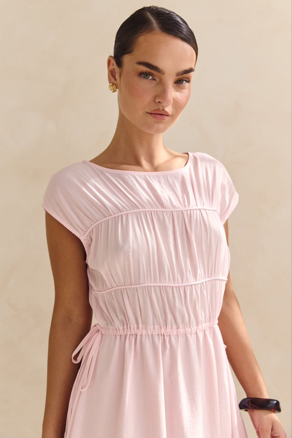 Elle Maxi Dress (Pink)